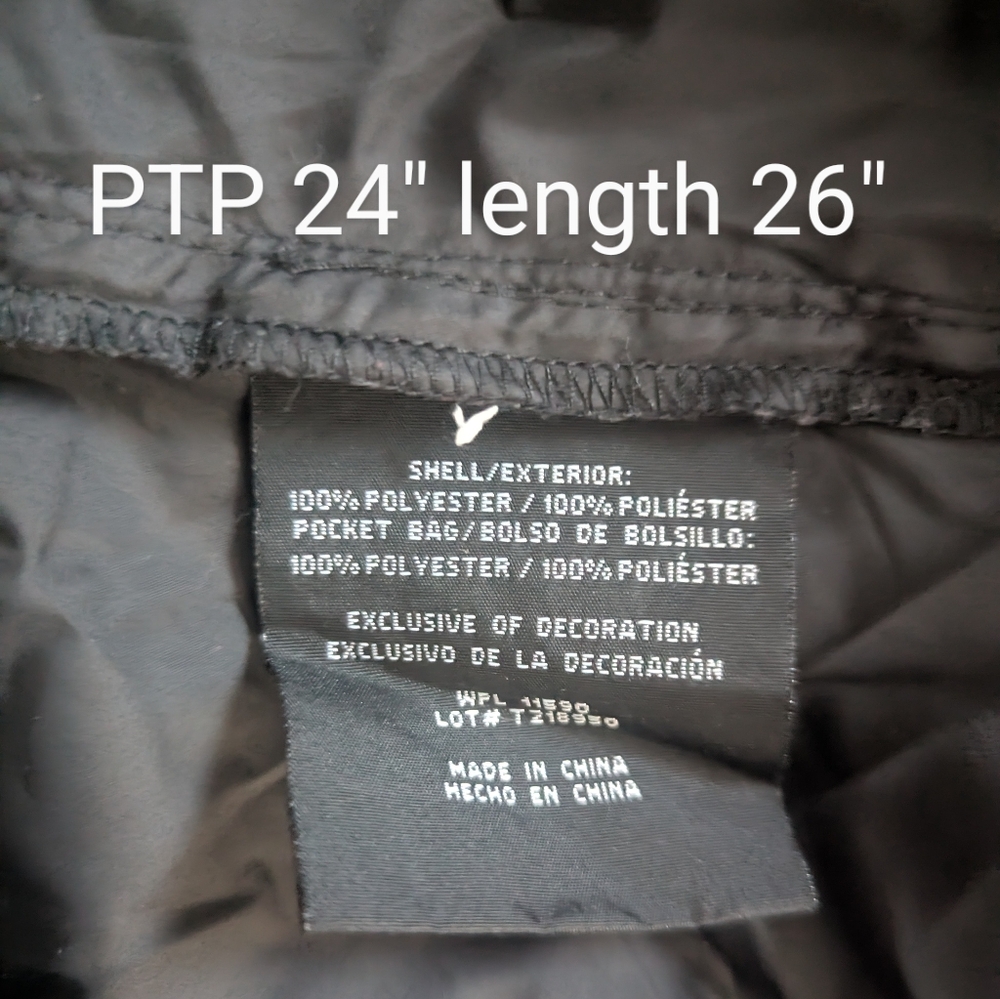 32 Cool Black Windbreaker Jacket - Picture 3 of 6